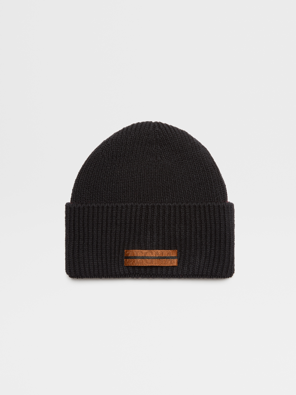黑色 Techmerino™ 羊毛帽
